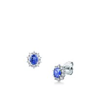 Ohrringe Mirco Visconti Dame in Weißgold Zaffiro 0.90 Ct Z685S/A5Z - Z685S/A5Z